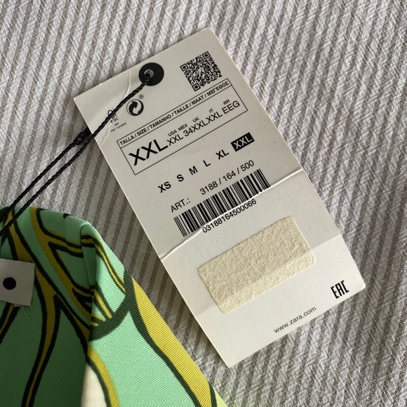 ZARA Patterned Mini Skirt Blogger Favourite - Picture 5 of 16